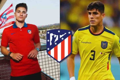 Atlético Madrid quiere juntar a Piero Hincapié con Julián Álvarez