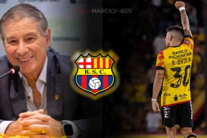 Brian Oyola destaca en la Victoria de Barcelona SC ante Imbabura