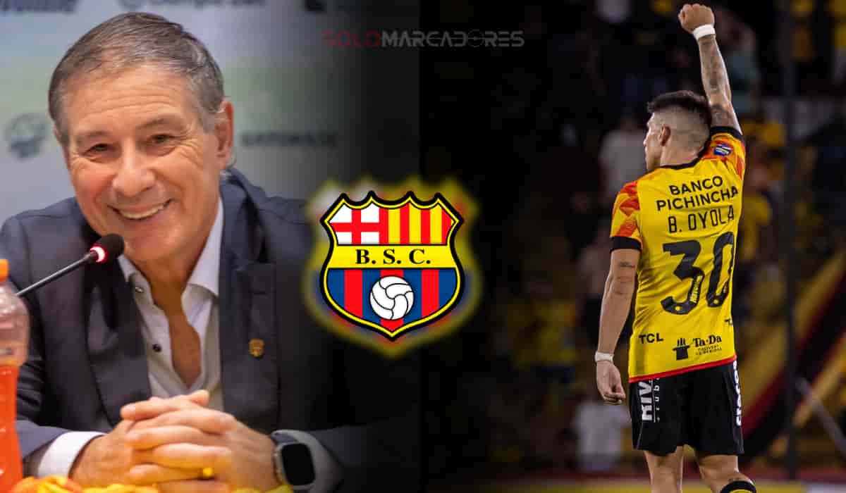 Brian Oyola destaca en la Victoria de Barcelona SC ante Imbabura