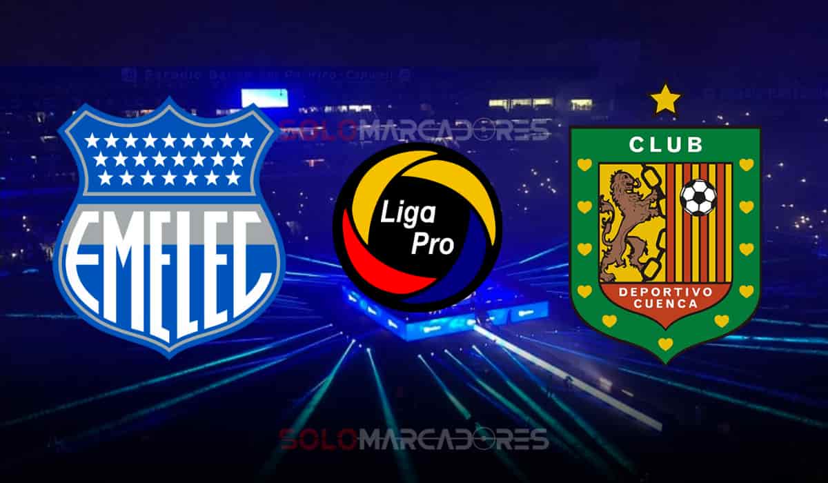 Cómo ver el partido Emelec vs. Deportivo Cuenca EN VIVO por la Fase 2 de LigaPro 2024