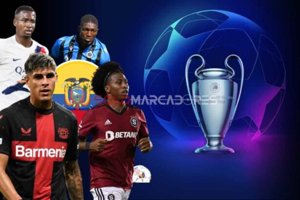 Confirmados los Rivales de Champions League para los ecuatorianos en la edición 2024 - 2025