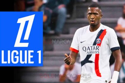 El defensor ecuatoriano Willian Pacho en el Once Ideal de la Ligue 1