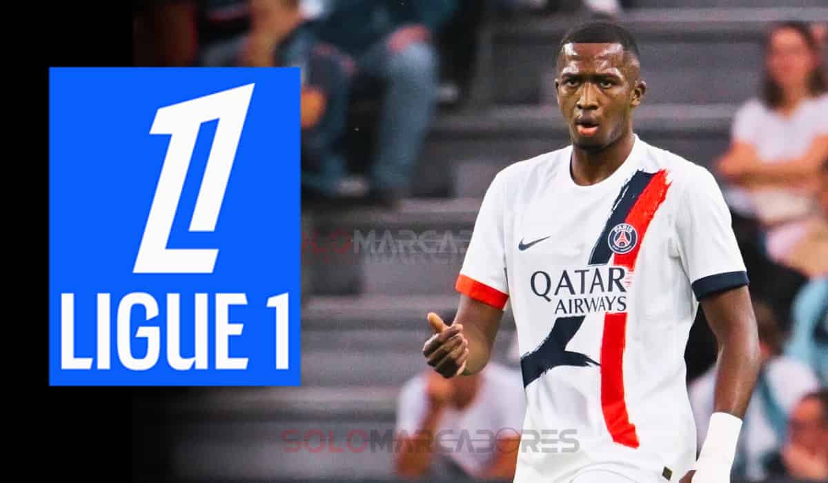 El defensor ecuatoriano Willian Pacho en el Once Ideal de la Ligue 1