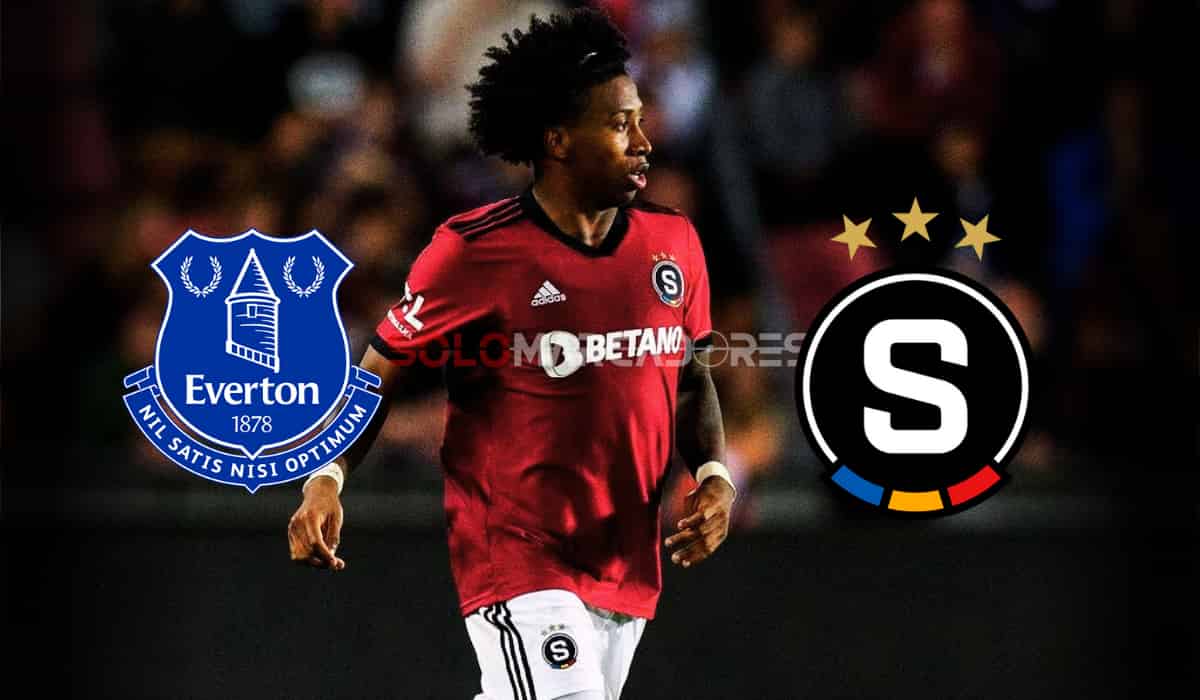 Everton no se rinde por Ángelo Preciado mientras Sparta Praga mantiene su posición firme