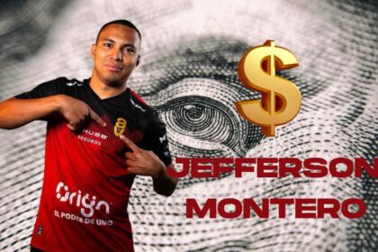 Cuánto vale Jefferson Montero ahora La sorprendente cifra tras su regreso con AV25