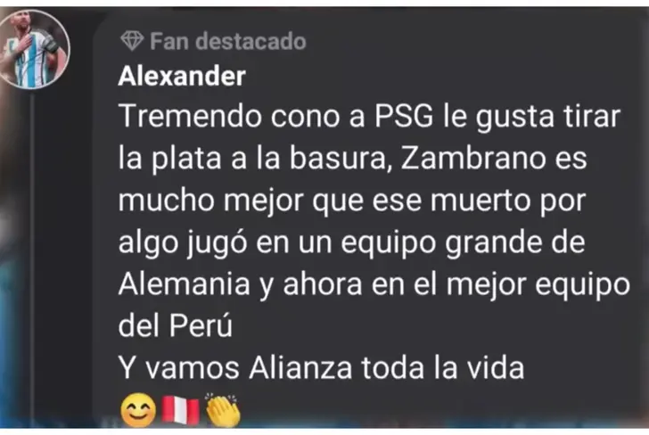 Peruanos critican a Willian Pacho tras fichaje millonario con el PSG