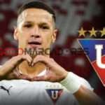 ¿Adiós Álex Arce? La incertidumbre que rodea al goleador de Liga de Quito tras su eliminación de la Sudamericana