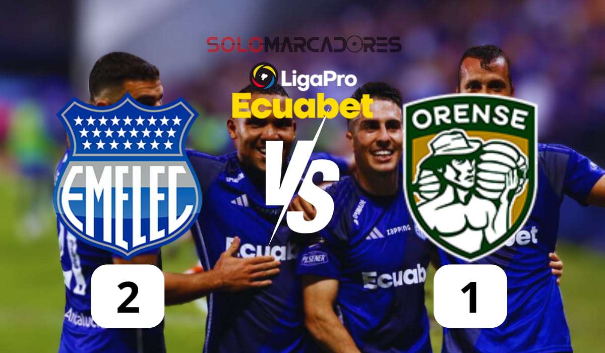 VIDEO | ¡Milagro en el Capwell! Emelec Revive en el Último Minuto y Deja a Orense con las Manos Vacías