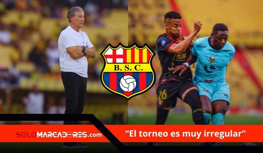 ¿Ariel Holan frente a la realidad de Barcelona SC? "Estamos a tres puntos de la punta a pesar de todo"