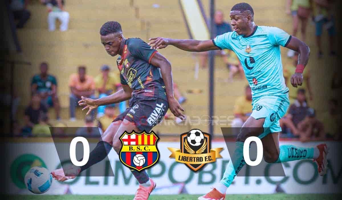 Barcelona SC sin rumbo: Empate decepcionante ante Libertad