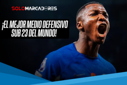 ¡Moisés Caicedo hace historia! El ecuatoriano lidera el ranking mundial de volantes defensivos Sub-23