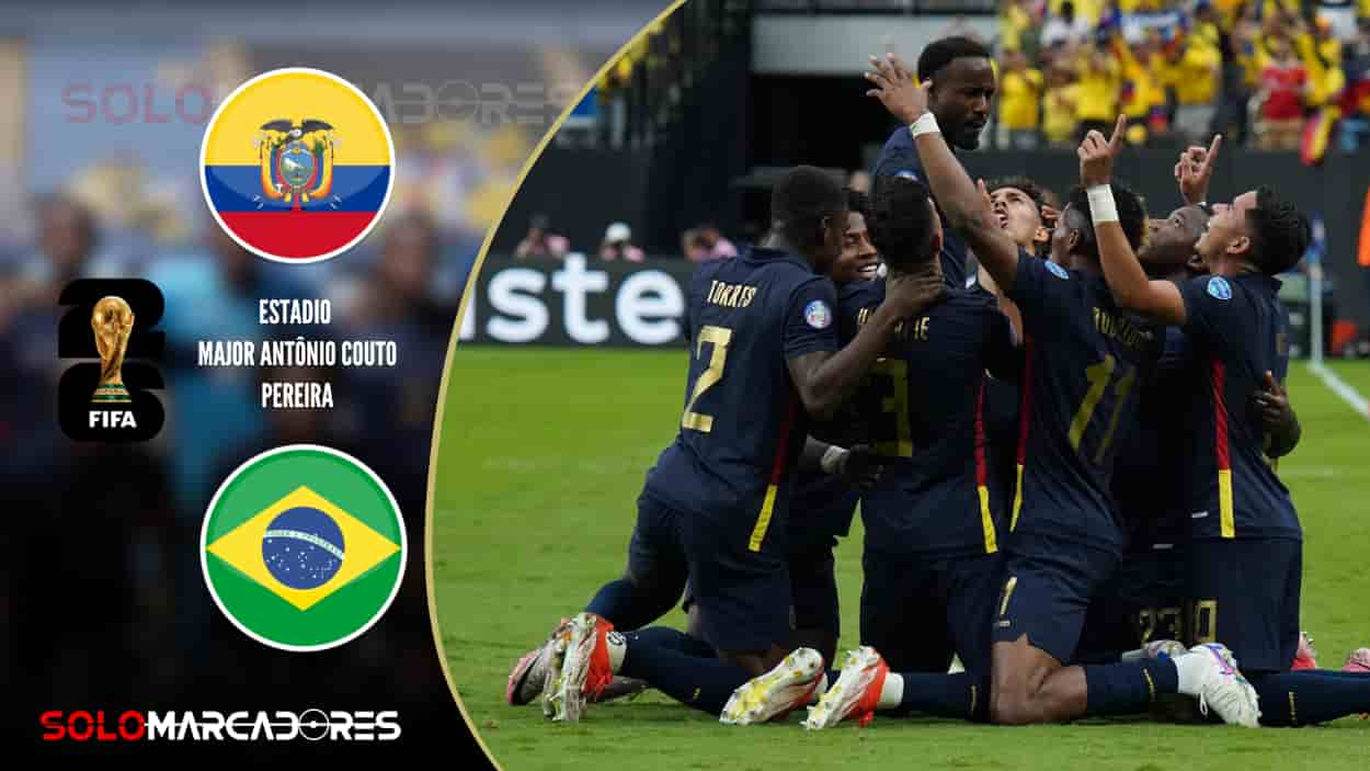 Dónde Ver el Partido Ecuador vs. Brasil EN VIVO