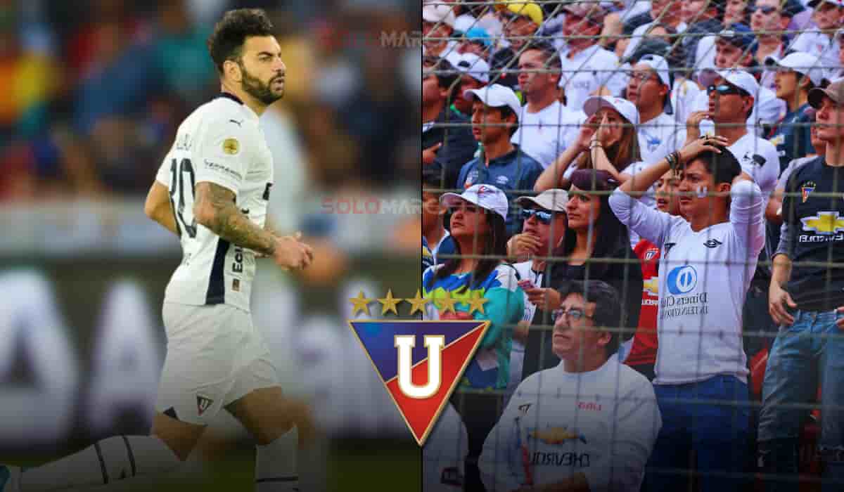 Gian Franco Allala, la montaña rusa en Liga de Quito tras un mal partido ante Imbabura