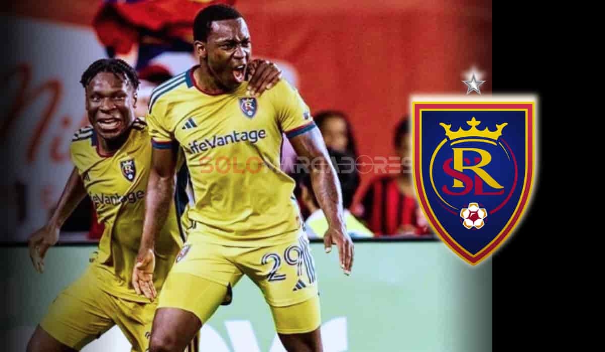 Gol de Anderson Julio se aprovecha de un error le da la victoria del Real Salt Lake