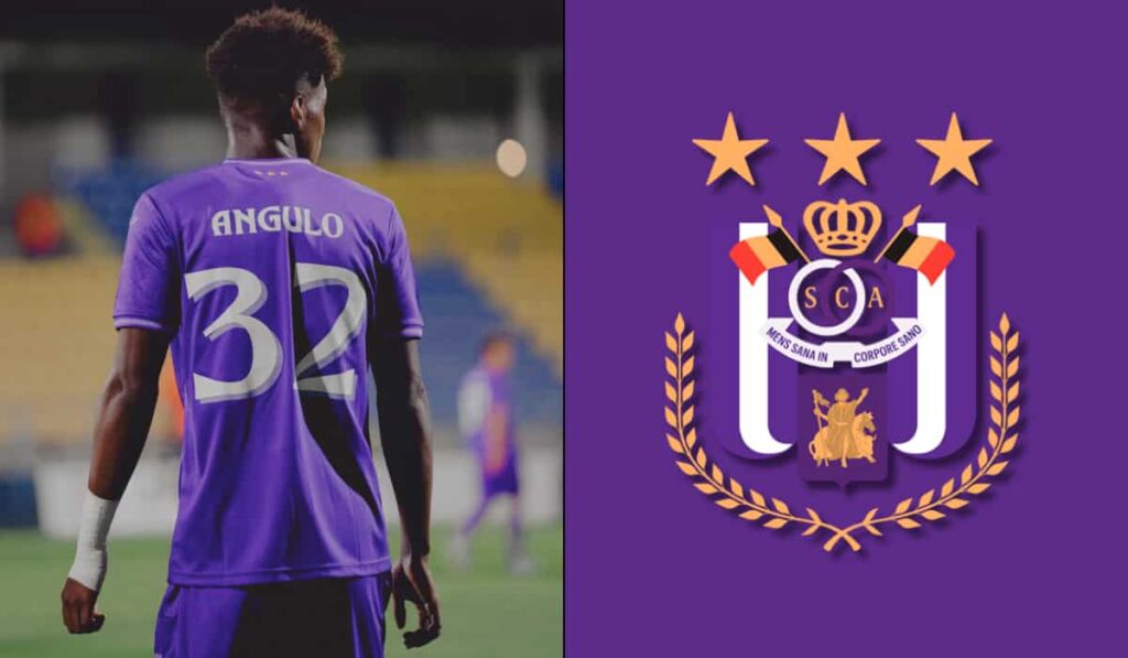 Nilson Angulo sacó magia para salvar al Anderlecht en el último minuto