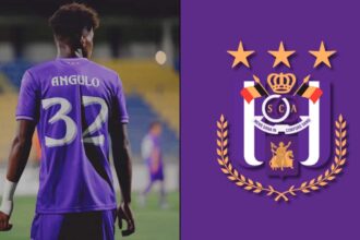 Nilson Angulo sacó magia para salvar al Anderlecht en el último minuto