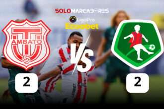 ¡Técnico Universitario LE PONE FRENOS a Mushuc Runa y da un respiro a Independiente del Valle!