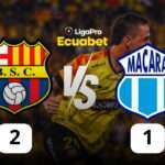 Octavio Rivero impulsa a Barcelona SC con un doblete y revive la lucha por la segunda etapa 3 Octavio Rivero impulsa a Barcelona SC con un doblete y revive la lucha por la segunda etapa