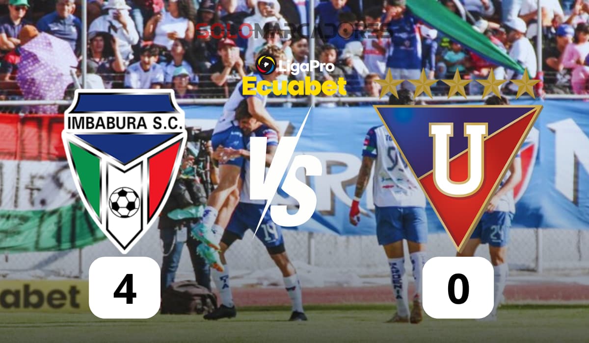 ¡Increíble sorpresa en la LigaPro! Imbabura humilla a Liga de Quito con una goleada aplastante