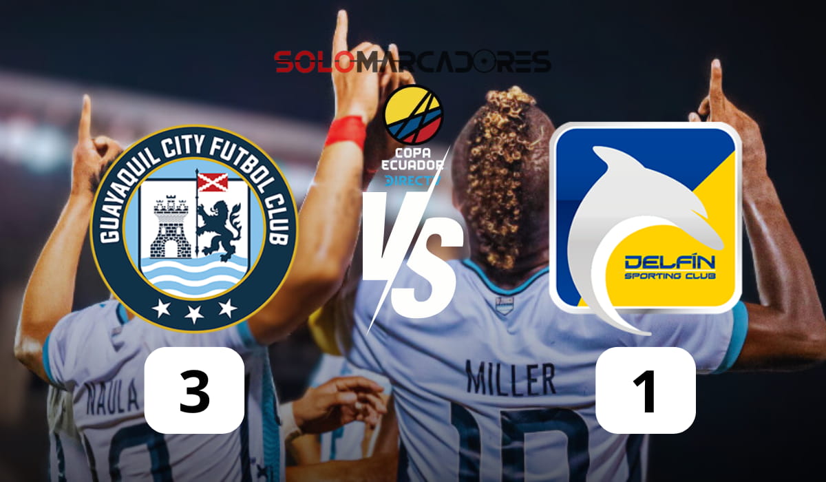 ¡Guayaquil City rompe los esquemas y avanza a cuartos de final de la Copa Ecuador!