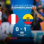 Ecuador Derrota a Perú y Mantiene el Sueño de Clasificación Directa 4 Ecuador Derrota a Perú y Mantiene el Sueño de Clasificación Directa