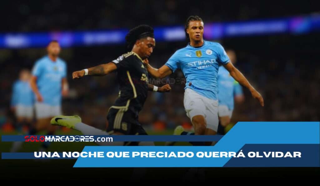 Angelo Preciado y su desafortunada noche en la Champions League