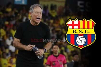 Ariel Holan en la cuerda floja tras la goleada de Barcelona SC