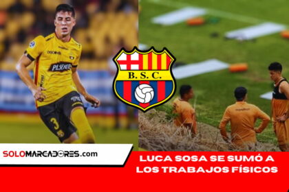 Luca Sosa, el refuerzo que Barcelona SC necesitaba para enfrentar a El Nacional