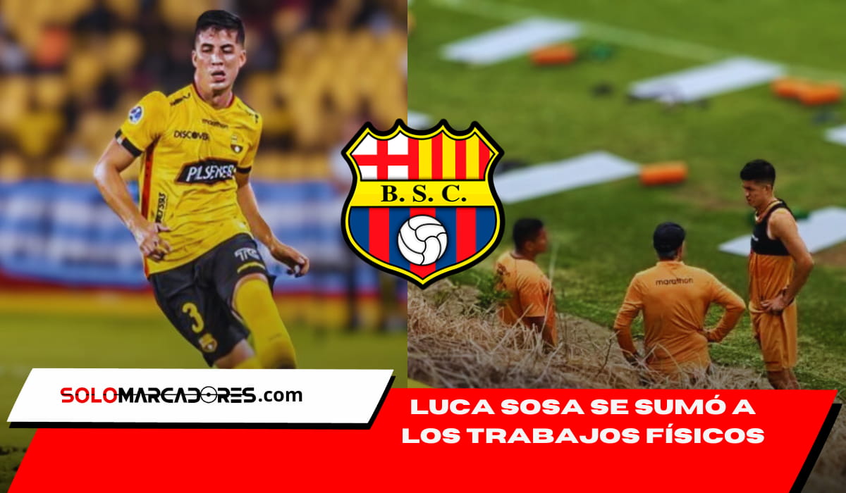 Luca Sosa, el refuerzo que Barcelona SC necesitaba para enfrentar a El Nacional