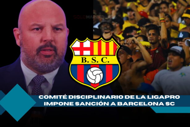 Barcelona SC enfrenta sanción récord tras el Clásico del Astillero