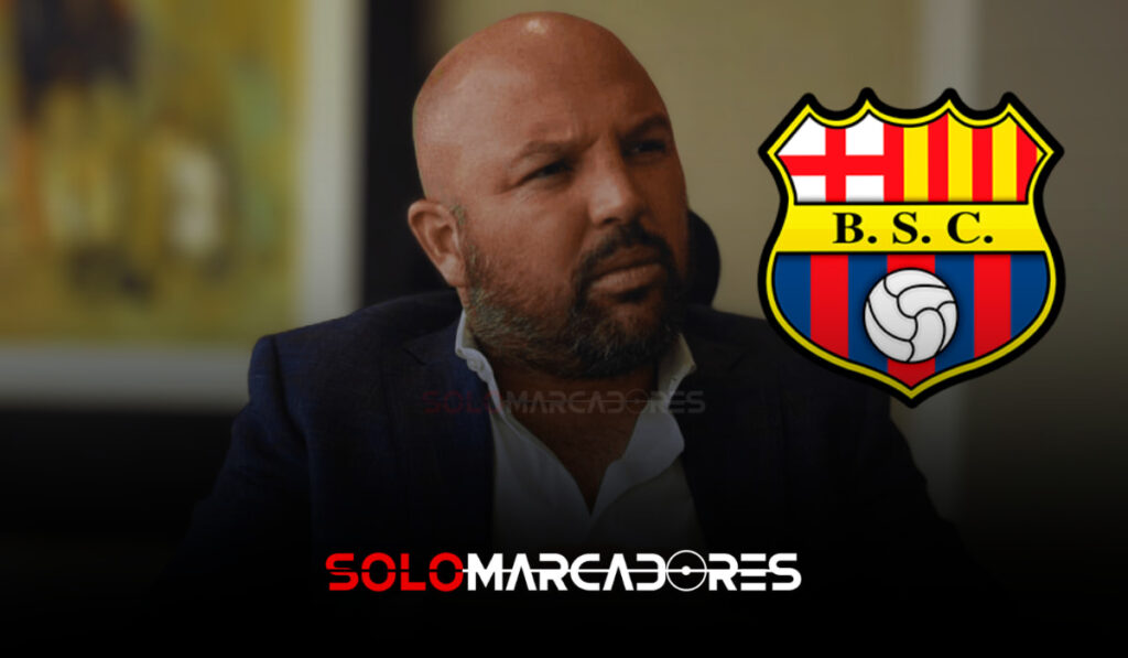 Miguel Ángel Loor se pronuncia ante la polémica bandera de Barcelona SC