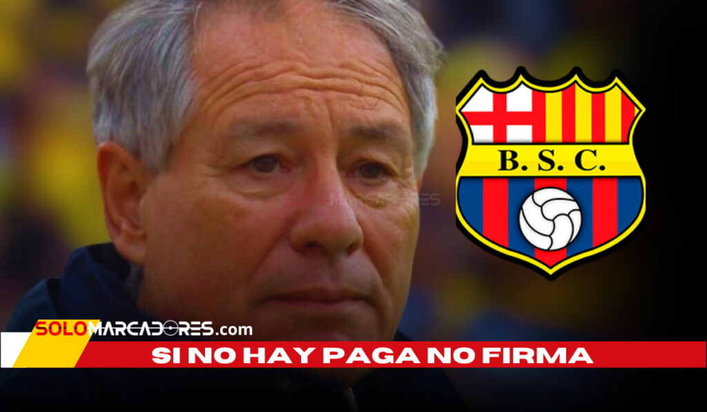 Ariel Holan se va de Barcelona SC