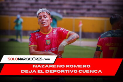 Nazareno Romero se despide de Deportivo Cuenca: Un cambio inesperado en el Morlaco