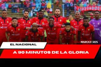 La Copa Ecuador tiene su finalista y El Nacional está a solo 90 minutos de un título histórico.