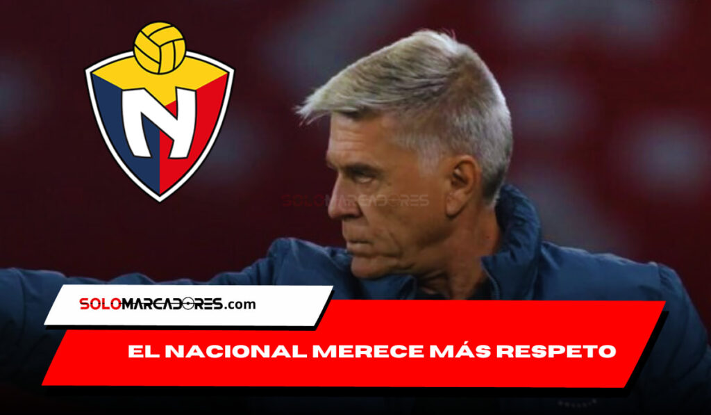 Marcelo Zuleta y El Nacional en alza: "Nos tendrán un poquito más de respeto"