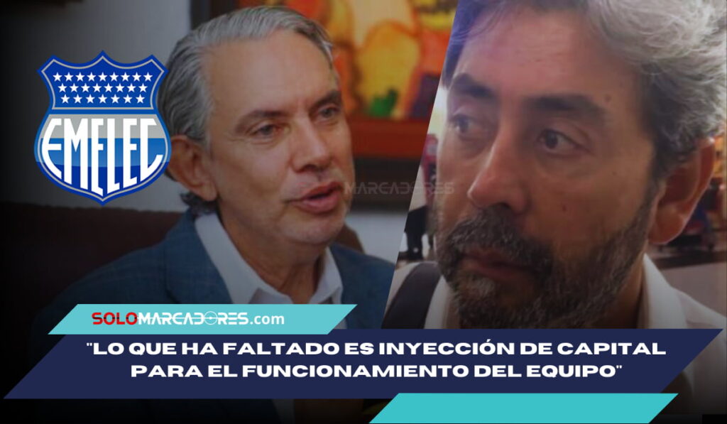 Exdirigente de Emelec responde a las críticas: "No hemos hecho nada... ¡Conseguimos un tricampeonato!" 1 Exdirigente de Emelec responde a las críticas: "No hemos hecho nada... ¡Conseguimos un tricampeonato!"