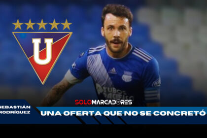 Sebastián Rodríguez casi ficha por Liga de Quito