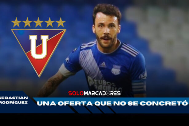 Sebastián Rodríguez casi ficha por Liga de Quito