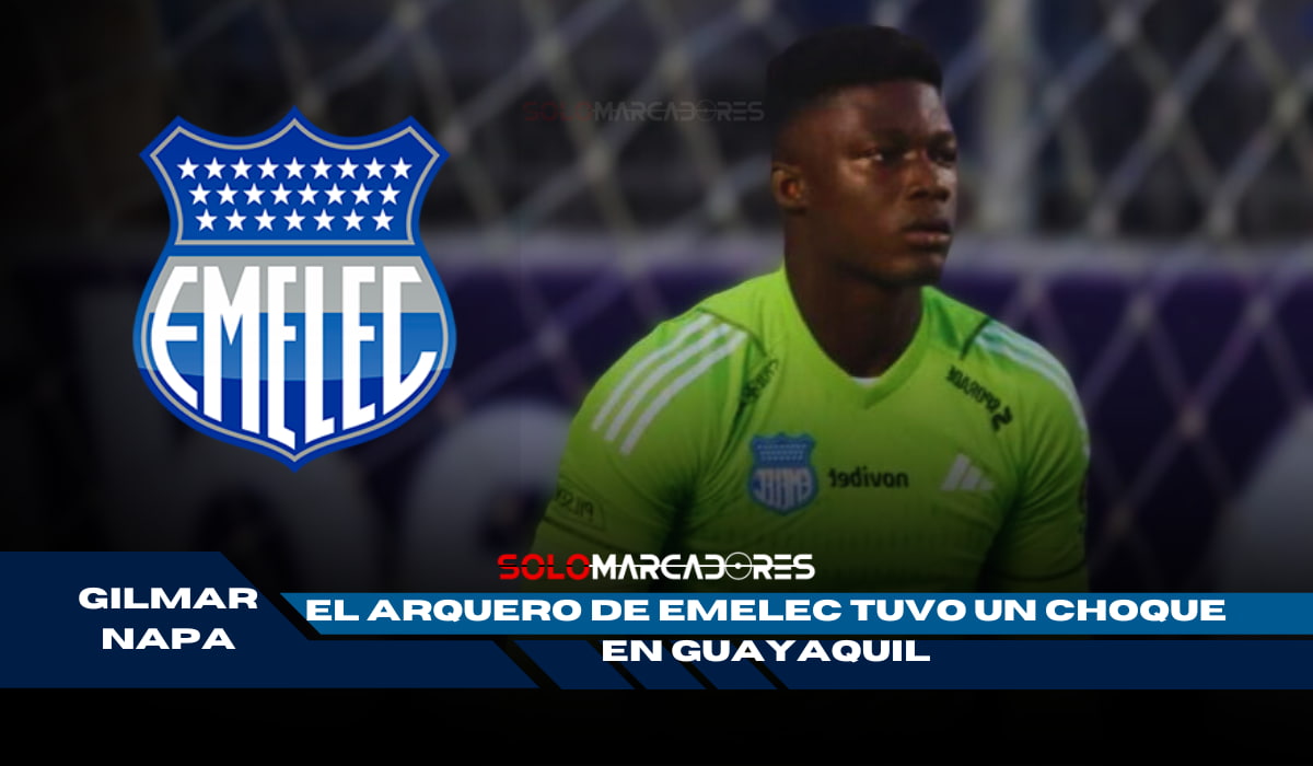 Gilmar Napa sufre accidente de tránsito en Guayaquil
