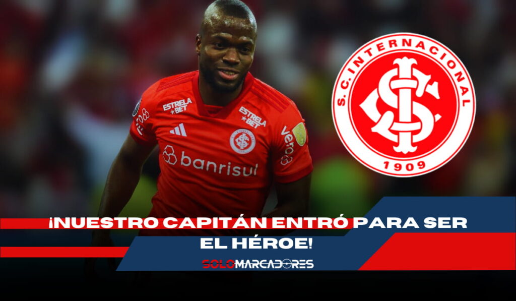 Enner Valencia salva el empate del Inter ante Flamengo