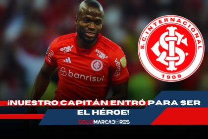 Enner Valencia salva el empate del Inter ante Flamengo