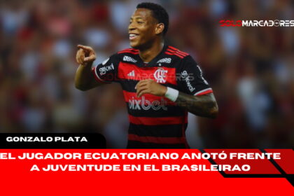 El primer gol de Gonzalo Plata en el Flamengo deslumbra al Maracaná