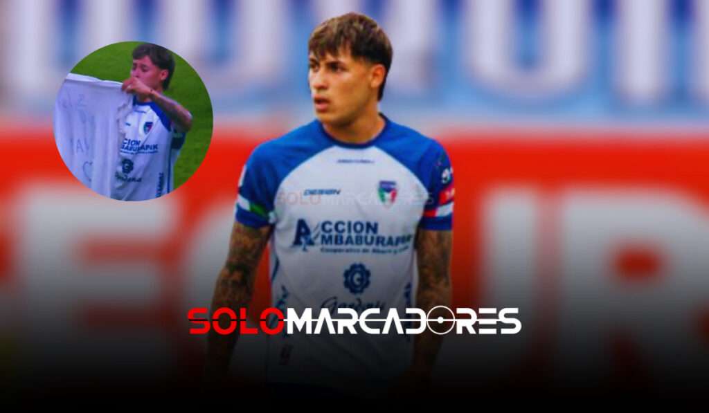 A Tomás Lecanda le anularon un gol dedicado a su madre y rompe en llanto al verla