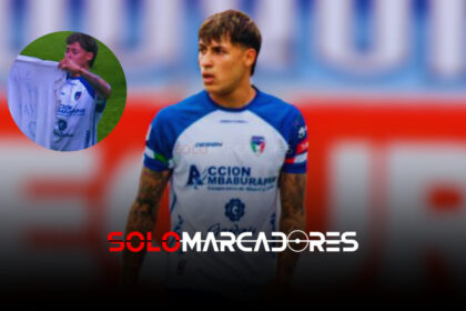 A Tomás Lecanda le anularon un gol dedicado a su madre y rompe en llanto al verla