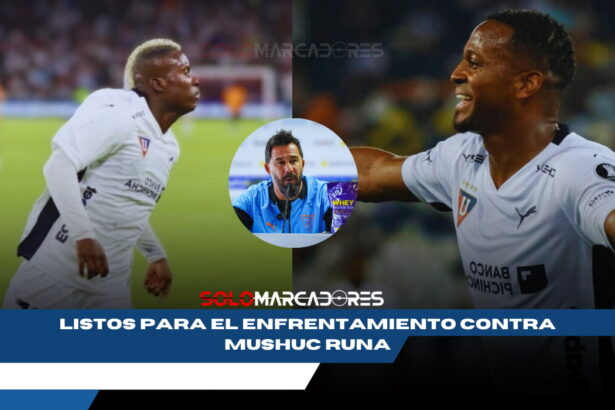 ¡Liga de Quito LO FESTEJA! "Vitamina" Sánchez recupera dos delanteros clave para enfrentar a Mushuc Runa 1 ¡Liga de Quito LO FESTEJA! "Vitamina" Sánchez recupera dos delanteros clave para enfrentar a Mushuc Runa