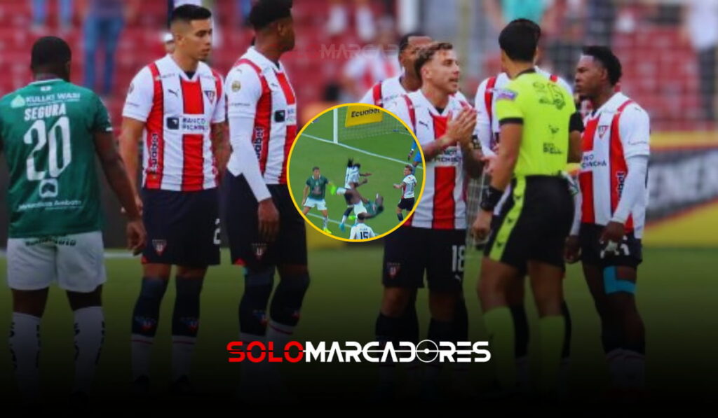 El error arbitral que le costó puntos a Liga de Quito ante Mushuc Runa