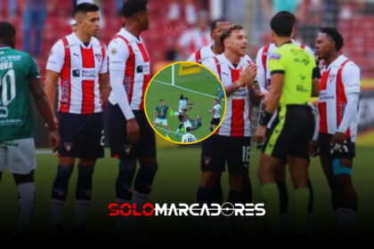 El error arbitral que le costó puntos a Liga de Quito ante Mushuc Runa