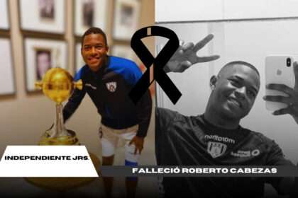 Tragedia en el fútbol ecuatoriano: fallece Roberto Cabezas en accidente de tránsito