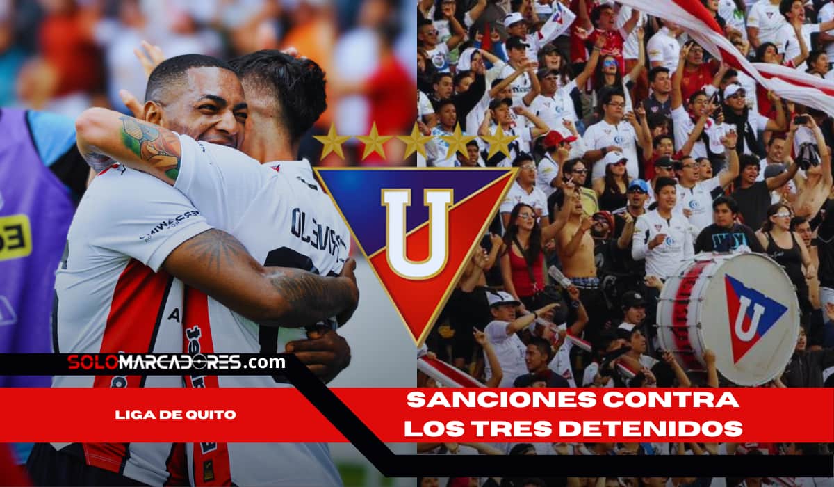 Liga de Quito expulsa de por vida a los responsables de disturbios en Casa Blanca
