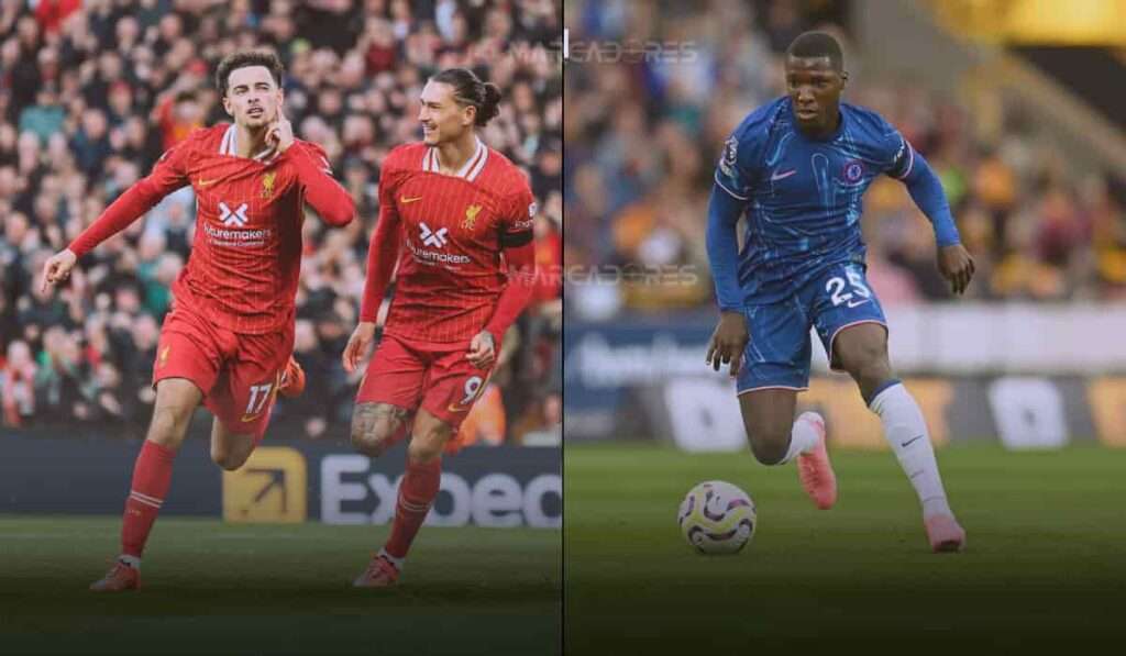 Liverpool golpea a Moisés Caicedo y Chelsea en Anfield